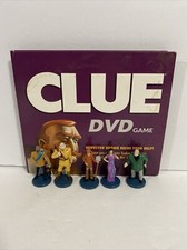 2006 Clue DVD Board Game Character Replacement Pawns Pieces & DVD