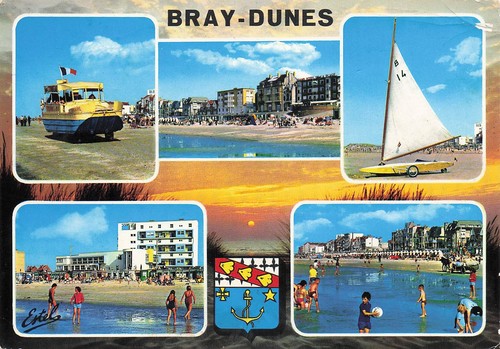 Bray dunes digue de mer - la,