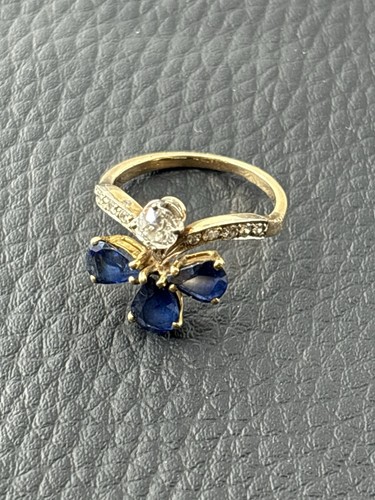 Bague 18k avec diamant - bague, or