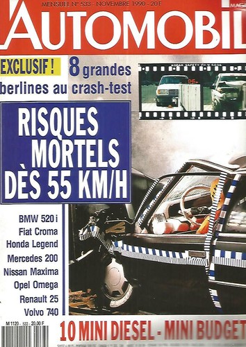 Automobile magazine 533 - l'automobile, n°533