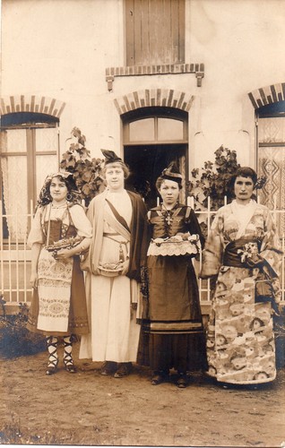 Bk300 vintage photo card rppc - bk300,