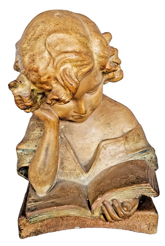 Style art deco sculpture - deco, buste