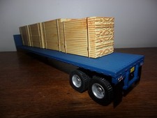 1/43 semi remorque plateau camion flatbed Truck trailer remolque Ixo Altaya