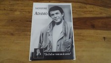 PLV SALVATORE ADAMO 30 ANS DE CARRIERE BROCHURE CLIN OEIL