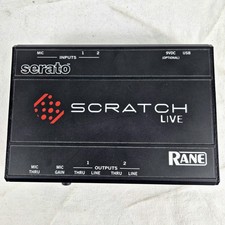 Rane Serato Scratch Live SL1 DVS DJ Box only Untested No Power Cable