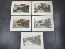 LOT 5 CHROMOLITHOGRAPHIES