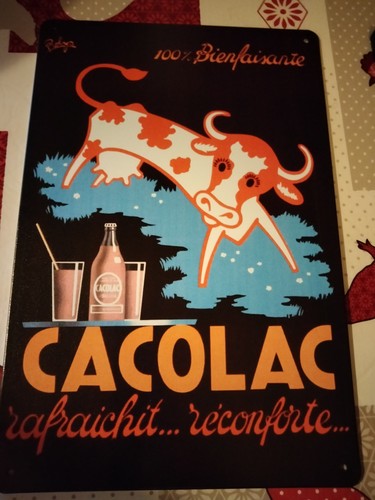 Plaque décorative cacolac - décorative,