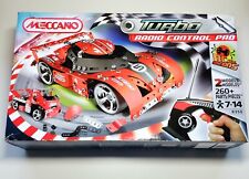 2011 Meccano Erector Turbo RC Pro Building Play Set 2 Cars Radio Control