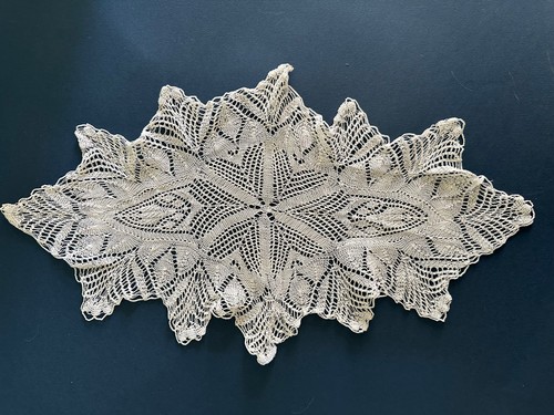 Ancien napperon dentelle - napperon, en
