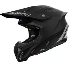 Motorcycle Cross Helmet Airoh TWIST 3 Matte Black Black MT ENDURO MOTARD OFF ROAD HELMET