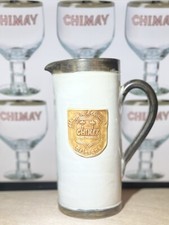 Broc / Pichet Chimay Bière Signé Lardinois Belgique - Poterie Vernissée