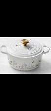 ~Le Creuset*New*4.5QtEnameledCastIronOven,HoneycombPattern*FreeShipping*