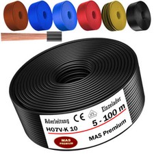 Câble de fil 5-100 m H07V-K 10 fils fins chargeur individuel flexible