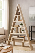 Bibliothèque Pyramide En Teak