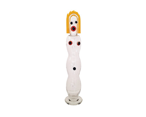 Carafe vintage verre femme - carafe,