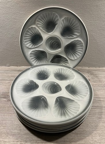 Lot assiettes huîtres - lot, à