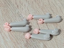 PLAYMOBIL X6 BRAS GRIS CENDRE