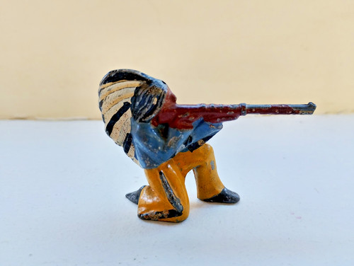 Figurine indien plomb creux a - figurine,