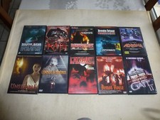LOT DE 10 DVD GENRE HORREUR