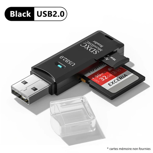 Lecteur usb pour cartes - usb, 2.0