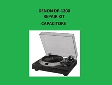 KIT de réparation pour platine vinyle Denon DP-1200 - tous les condensateurs