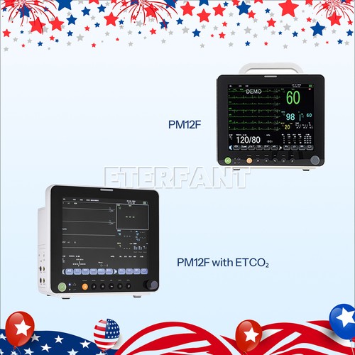 Patient monitor with etco2 - 12",