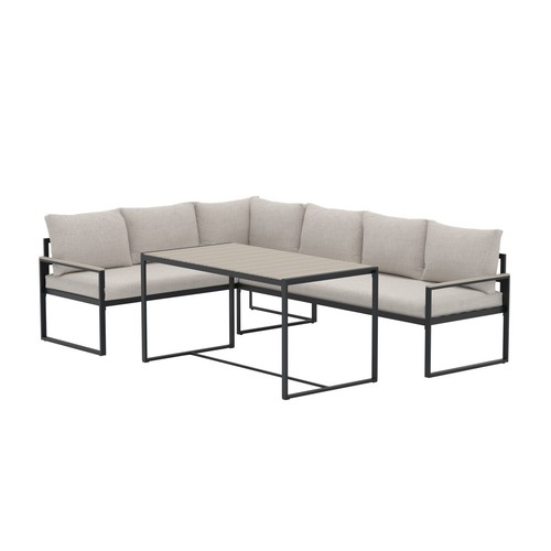 Salon repas angle jardin - salon,