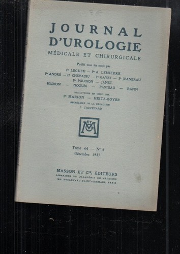 Livre journal urologie - livre, d'urologie