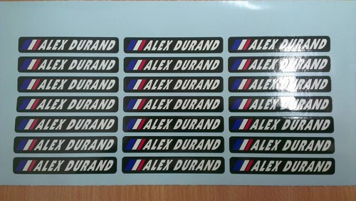 Stickers autocollants nom - 20,