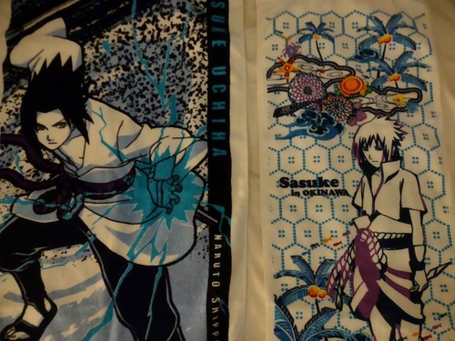 Sasuke uchiha towel set - sasuke,