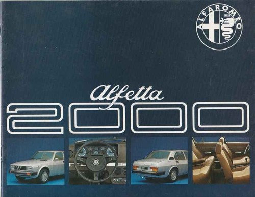 Catalogue brochure alfa romeo - catalogue,
