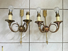 Ancien Paire Applique Murale