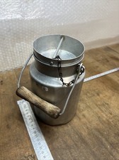ANCIEN POT À LAIT ALUMINIUM