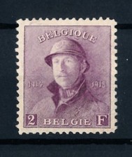 [69556] Belgium 1919 Albert I "Casques" Liberation - 2f  MLH