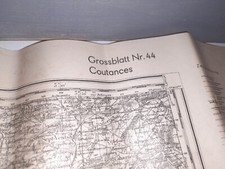 Carte Etat Major Allemand WW2