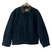 Auth BARACUTA - Dark Navy Dark Brown Men's Lightweight Jacket