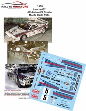 DECALS 1/24 REF 1516 LANCIA