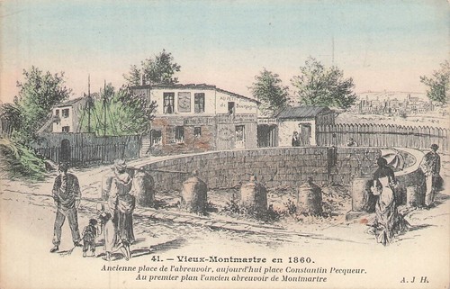 Paris vieux montmartre - paris,,