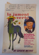 Jument verte Bourvil affiche