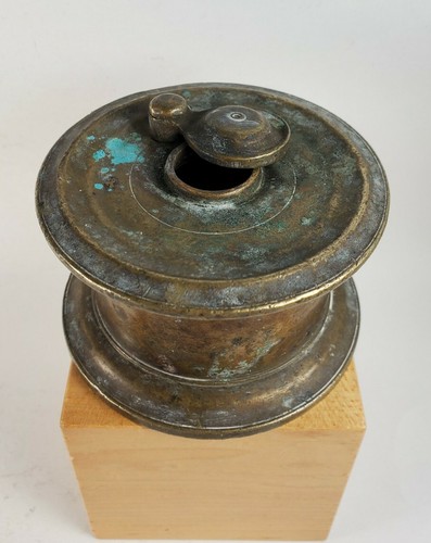 Old heavy antique solid brass - old,
