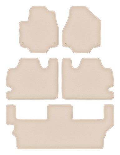 Tapis sol velours beige - de,