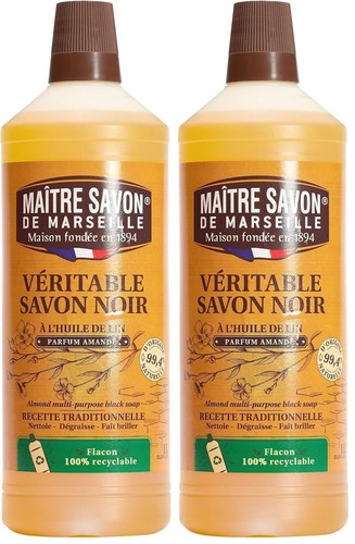 Savon noir liquide huile - , de