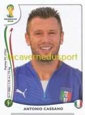 333x ANTONIO CASSANO # ITALY TRANSFERT STICKER PANINI FIFA WORLD CUP BRAZIL 2014