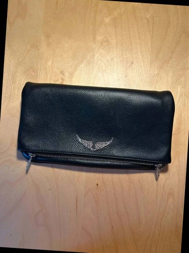 Pochette rock cuir grainé - rock,