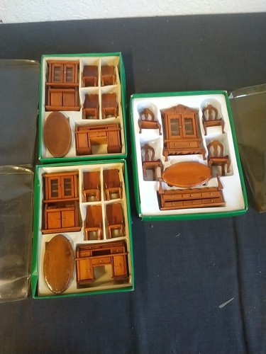Lot meubles miniatures en - lot, de