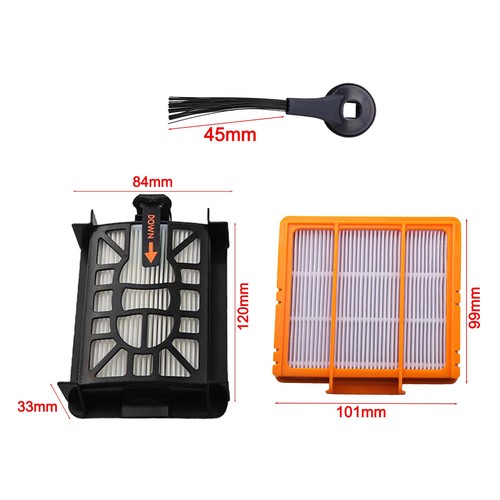 Kit filtres brosses de - kit,