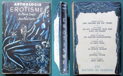 Anthologie érotisme de - anthologie,