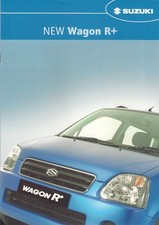 Suzuki Wagon R+ 1.3 GL 2003-2005 UK Market Sales Brochure