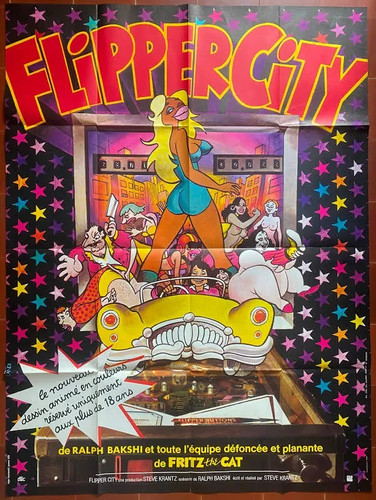Affiche flipper city heavy - city,