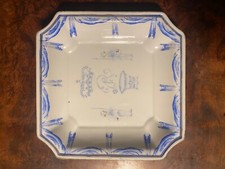19th Century Chinese Porcelain, MONOGRAMMED CROWN, Hong Kong, Wong Li, Handmade.